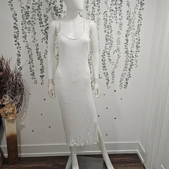 Revolve The Range Braided Strap Midi Dress Size Large - Picture 3 of 9